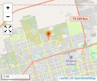 Map of Midland Classical Academy