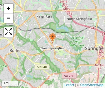 Map of Accotink Academy Preschool