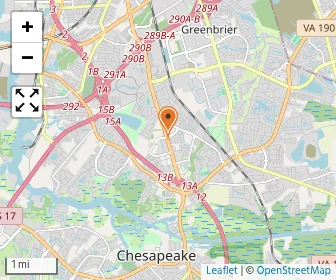 Map of Oxford Day School
