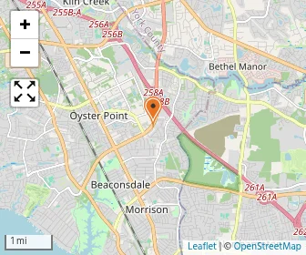 Map of Oyster Point Academy