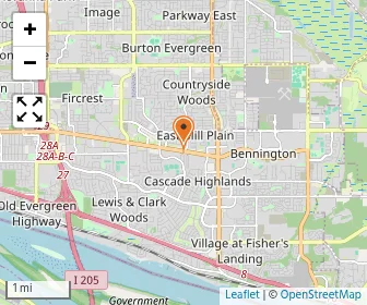 Map of Mill Plain Childrens Village Day School