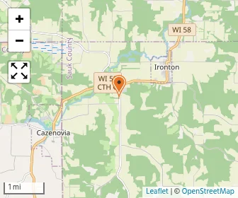 Map of Carr Valley Amish School