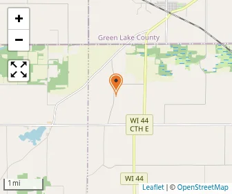 Map of North Scott Amish School
