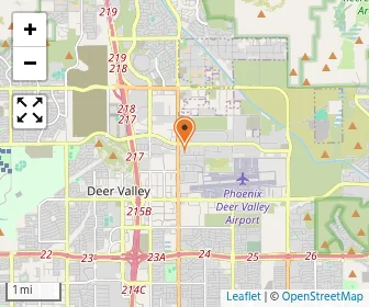 Map of United Cerebral Palsy of Central Arizona Early Learning Center
