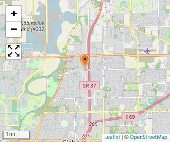 Map of East Fishers KinderCare