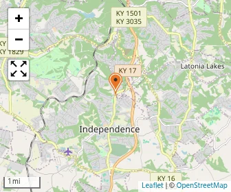 Map of Independence At Rainbow