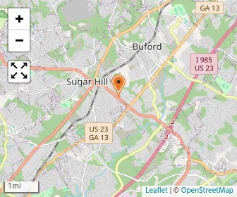 Map of Sugar Hill KinderCare