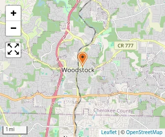 Map of Woodstock KinderCare
