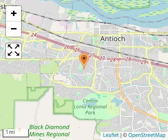 Map of Antioch Christian Academy