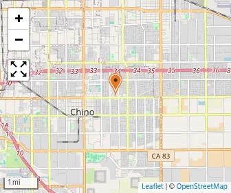 Map of Chino Montessori School