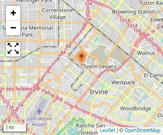 Map of Milestones Montessori Of Irvine