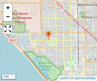 Map of Surf City Christian Child Development Preschool