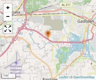 Map of Coosa Christian School
