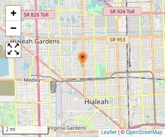 Map of Los Pinos Nuevos Christian School Corp.