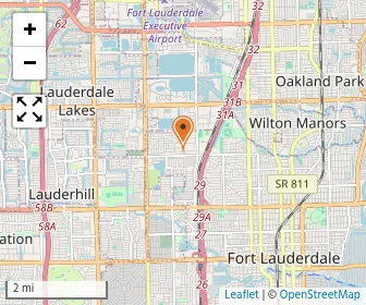 Map of North Broward Christian School