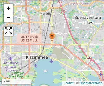 Map of Poinciana Christian Preparatory School