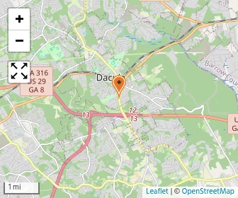 Map of Dacula Classical Academy