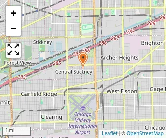 Map of Our Lady Of The Snows School