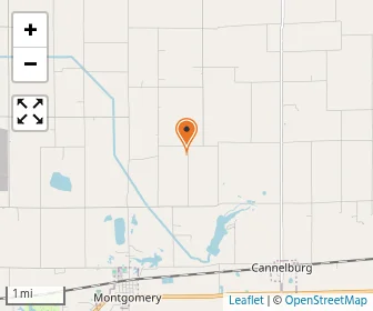 Map of Shady Acres Amish School