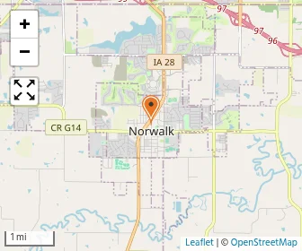 Map of Main Street School