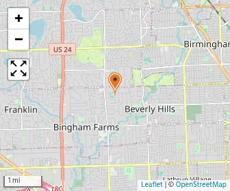 Map of Beverly Hills Academy