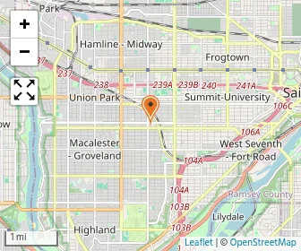 Map of Mount Zion Temple
