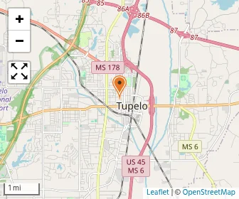 Map of First Baptist Day School And Kindergarten