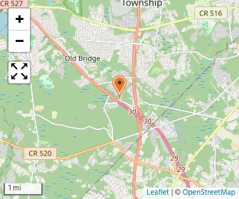 Map of Yeshiva Tiferes Naftoli Of Central Nj