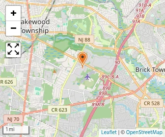 Map of Yeshiva Toras Yisroel Inc