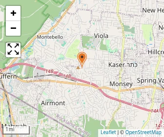Map of Congregation Kolel Chasidel Rachmistrivka