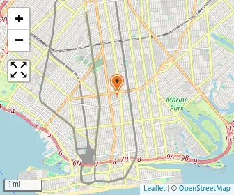 Map of Bet Yaakov Ateret Torah Elementary School