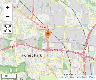 Map of Cincinnati Christian Schools