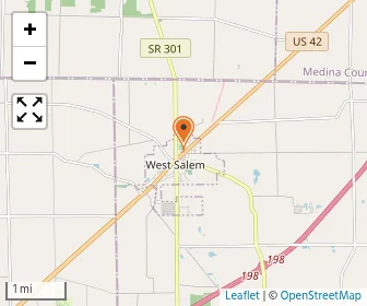 Map of West Salem Christian Educators
