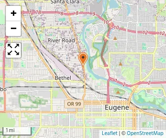 Map of Looking Glass - River Road