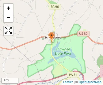 Map of Allegheny Valley Christian School