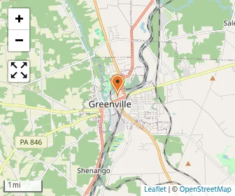 Map of American English Institute