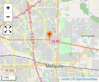 Map of Mesquite Friendship Christian Academy