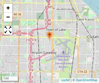 Map of St. Anthomy High School