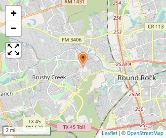 Map of Guidepost Montessori at Round Rock