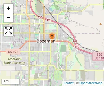 Map of Bozeman Creative Learning Center