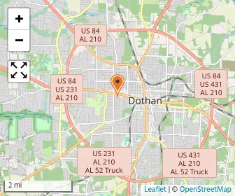 Map of Dothan Montessori School