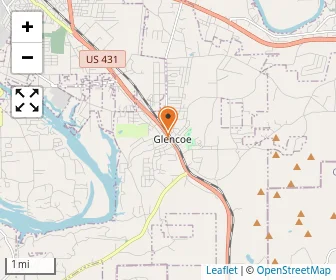 Map of Fbc Glencoe Weekday