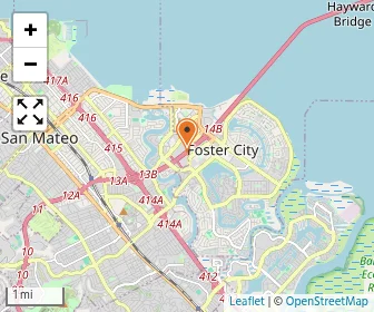 Map of Futures Academy - San Mateo