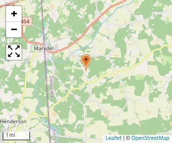 Map of Parkers Chapel Amish School