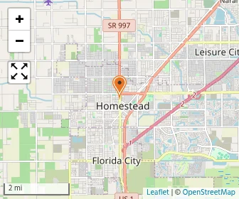 Map of Lincoln Marti Schools