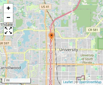 Map of Tampa Bay Academy