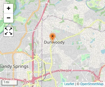 Map of Dunwoody United Methodist Church Preschool