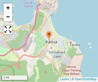 Map of Kailua Prep