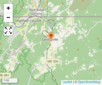 Map of Walkersville Christian Schools