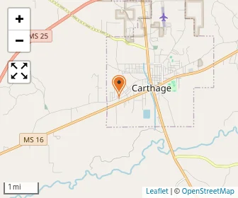 Map of Carthage Christian Academy